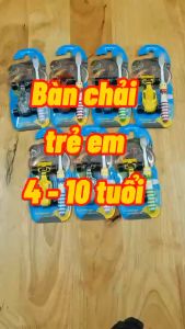 Bàn chải đánh răng cho bé bàn chải đánh răng trẻ em bàn chải trẻ em 4 tuổi đến 10 tuổi bàn chải cho bé (TẶNG KÈM XE HƠI)