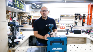 [100% Authentic]MAKlTA Brushless impact drill DDF485 2 Lithium batteries 18v Multi-function electric screwdriver Power tools