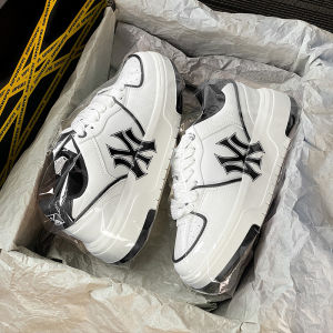 Giày Thể Thao Đế Dày Màu Xám Tăng Chiều Cao Của New York Yankees Dành Cho Nam Và Nữ Giày Thể Thao Thường Ngày Cao Cấp Có Cảm Giác Thoải Mái