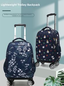 DDOO | Detachable Rolling Backpack Trolley Bag