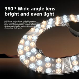 Bright round Eye-Protection Magnetic Absorption Lighting Panel Replacement for Oprea Series Lamps Energy-Saving LED Ceiling Light Module