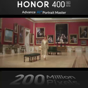 HONOR 400 5G กล้อง 200MP AI Camera Snapdragon 7 12+512GB แบตเตอรี่ 6000mAh กล้องหลัง 2 ตัว ประกัน 1 ปี โทรศัพท์ พร้อมกล้อง AI ความละเอียดสูง