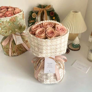 Rose Bouquet Gift Artificial Flowers Small Fragrance Style Finished Soap Eternal Flower for Girlfriend Birthday Girls Valentines Day