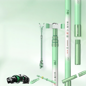 YUZHIYUAN | Giá đỡ cần câu rút bằng sợi carbon dành cho câu cá tự nhiên