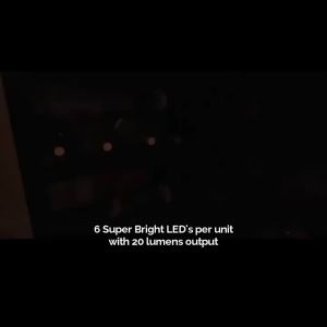 AAA Battery Power Infrade Motion Sensor Night Lights Light Control Automatic Sensor Switch ON OFF Night Light for Stair Cupboard