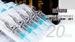 STIGMA 20/50PCS Professional Tattoo Cartridge Needles 0.3/0.35mm Round Liner 3RL 5RL 7RL Sterilized Safety For Tattoo Machine