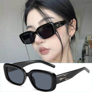 New Y2K Sports Punk Sunglasses: Square Star Design & Stylish Sunscreen Eyewear