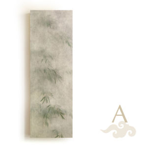 Modern Entrance Zen Style Decorative Painting New Chinese Corridor Vertical Version High-End Bamboo Hanging Artwork Japanese Lighting Art