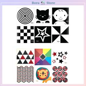 Thẻ kích thích thị giác cho bé sơ sinh thẻ decal dán tường