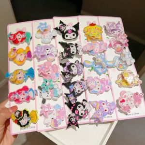 Creative Princess Rotate Barrettes Fun Clow M Cartoon Turn Hairpin Acrylic Childrens Ornaments Top Clip Side Clip