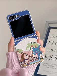 เคสโทรศัพท์มือถือ Samsung Galaxy Z Flip5 Z Flip4 Z Flip3 Labubu แห่ง จักรวาล The Monster