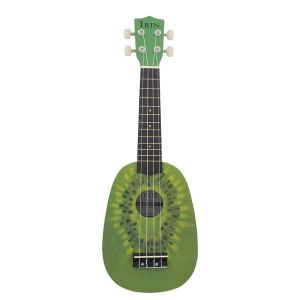IRIN | IRIN Ukulele 21 Inch Kiwi Fruit Hawaiian Guitar Musical Instrument 4 Strings Basswood Ukulele Soprano Guitar Tuner Capo Parts