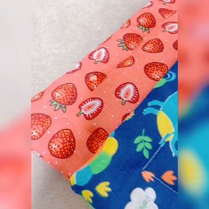Nệm nằm cho Chó mèo hình chữ nhật có 2 mặt vải cotton xốp - Love Pets Shop