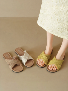 DUSTO | Comfortable Cross Woven Bohemian Summer Toe-open Sandals
