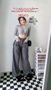 Quần Ống Suông Rộng NƠ TÚI Có Bigsize 105kg Vải tuyết mưa cao cấp Năng Động Cá Tính