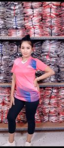 Kaos Badminton wanita / kaos senam wanita / Pakaian Olahraga wanita / Baju atasan gym wanita / Baju atasan olahraga wanita / kaos senam wanita / jersey volly mizuno wanita /Pakaian olahraga wanita