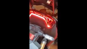 Honda ADV 160/150 Tail Light Decal Sticker Zig ADV Design