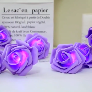 6M Led Light Rose Fairy String Lights Christmas Tree Light Christmas Led Light Lampu Kelip Kelip