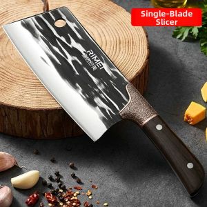 RIMEI | Multi-functional Kitchen Cleaver Black Samurai Style