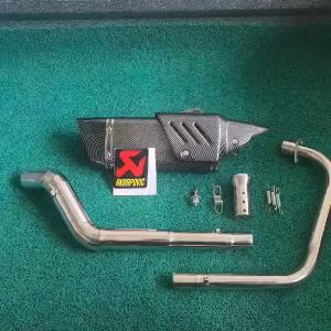 Akrapovic k10 with Silencer -- Motorstar z200s / z250