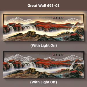 XIANGTUYIN | New Chinese Style Great Wall Decorative Painting