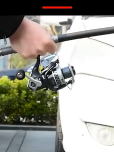 Gagang Reel Pancing Kuat Handle CNC Aluminium Alloy Untuk Power Reel Tahan Air Karat