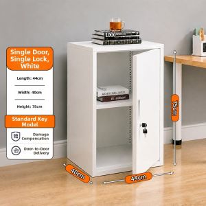 MENGMIAN | Single Door Lock Desktop File Cabinet