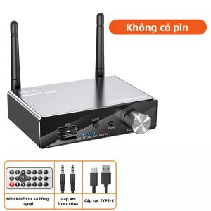 Bộ Thu Phát Bluetooth 5.3 Bộ Chuyển Đổi Âm Thanh Không Dây Có Độ Trễ Thấp Âm Thanh Nổi 35mm Bộ Chuyển Đổi Âm Thanh Không Dây Có Điều Khiển Từ Xa Cho TV PC