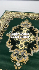 SUPER SHAMA Karpet Lantai 160X210 SS621 Green