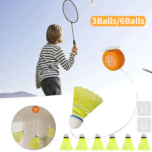 Xách Tay Cầu Lông Huấn Luyện Viên huấn luyện thực hành Công Cụ Cầu Lông Căng Tự Học Chuyên Nghiệp Cầu Lông Phục Hồi Cho Trẻ Em Người Lớn Trong Nhà tập thể dục ngoài trời