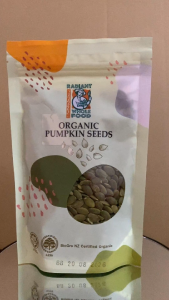 RADIANT WHOLEFOOD Biji Labu Organik 200g | Organic Pumpkin Seeds | 有机南瓜子 | Pure Healthy and Wholesome Snacking!