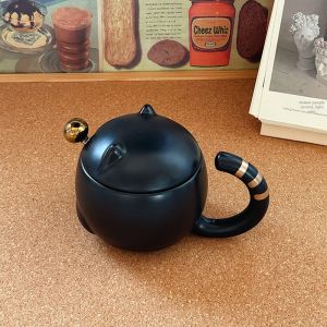 XINGYUNGOU | Cute Couples Mug Ceramic Cup with Lid