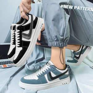 2025 Canvas Sneakers For Men Black Shoes Casual Rubber Shoes For Men School Korean Trendy Board Shoes Loafers For Men