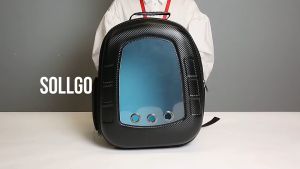 Fashionable and sporty pet backpack cat and dog pet travel bag large capacity and comfortable space