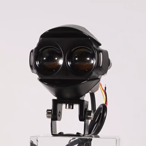 2 ống kính LED phổ biến sương mù & đèn rọi Combo-Tia laser cắt trắng/vàng cho xe ô tô SUV xe máy Off-Road | Chống thấm nước IP67 lũ lụt và tại chỗ chế độ kép