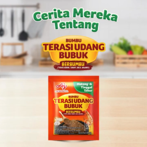 Bumbu Terasi Udang Bubuk AJINOMOTO / Bumbu Terasi Udang 6g 1 Renceng Isi 10pcs / Terasi Udang