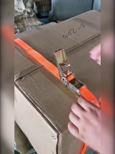 2.5cm 3T Pickup Truck Cargo Strap Tension Rope Tie Down Strap Ratchet Belt Vehicle Roof Luggage绑带