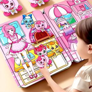 Đồ Chơi Sách Tranh Búp Bê Công Chúa Cho Trẻ Em Từ 0-3 Tuổi Trở Lên Đồ Chơi Giáo Dục Sáng Tạo Cho Bé Gái Đồ Chơi Học Tập