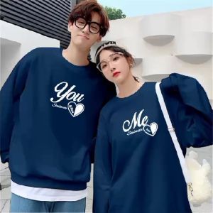 Kaos Couple Pasangan YOU ME: Harga 2 Baju & Bahan Baby Terry Premium