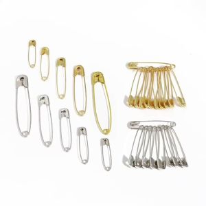 Gói Hàng Lớn Ghim An Toàn Vàng/bạc 6-12MM Kẹp Kim Loại Dùng Cho Đồ May Vá Tự Làm Phụ Kiện Ghim Cài Áo 50/100/150 Cái