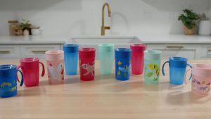 Dr Browns Cheers 360 Spoutless Transition Cup w/Handles (200ml/300ml)