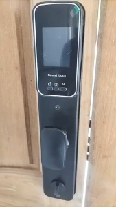 ORI TaffHOME A1 Kunci Pintu Pintar Smart Door Lock Fingerprint 3D Muka Password Card RFID Alarm