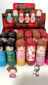 Lipbalm Loves Me - Kimono Doll Lipbalm - Lipbalm Harajuku