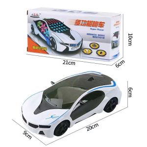 JUNENGLIANG | Rotating Multidirectional Police Car Electric Toy with Music and Lights