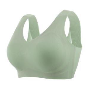 Mymean New Arrival Latex Vest Type Pullover Intimates Mm26 Thin Section without Steel Ring Bubble Wrap Sports Seamless Intimates