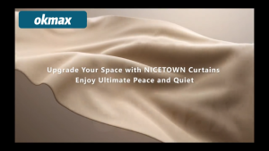 5/6/7/8/9ft Full Shading Blackout Curtains Soft and Smooth Fabric Thermal Insulated Noise Reducing