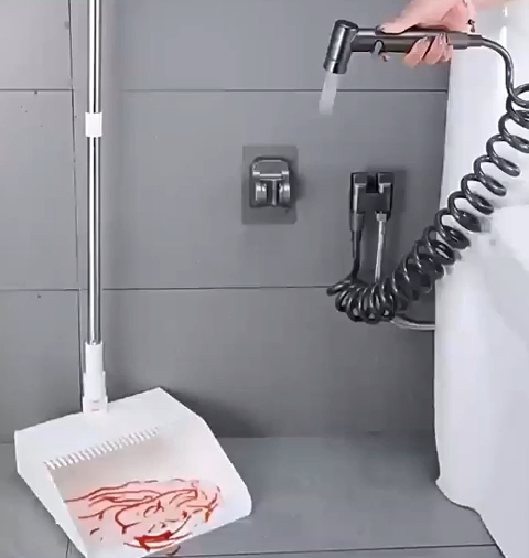 High Pressure Bidet Spray Toilet Set For Bathroom Toilet Kitchen Bidet Dual Outlet Angle Valve