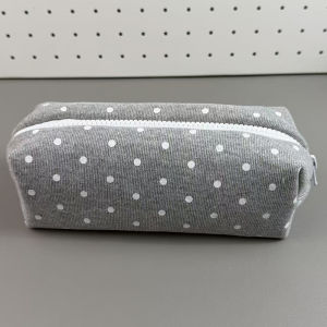 【Polka Dot Design Pencil Case Large Capacity Soft Touch Pen Bag Stationery Pouch Stationery Organizer Back To School】