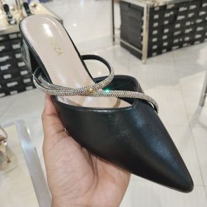 PETER KEIZA‼️ sandal selop wanita heels 5cm mewah