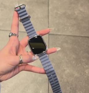 Ocean Silicone Strap with Transparent Case for Xiaomi Redmi Watch 5 Active / Redmi Watch 5 Lite / Redmi Watch 4 Strap / Redmi Watch 3 Active / Redmi Watch 3 / Xiaomi MI Watch Lite Watch Strap Band Replacement Bracelet Accessories